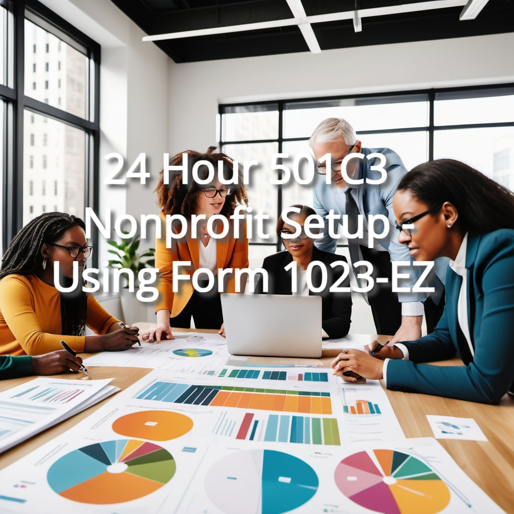 24 Hour 501C3 Nonprofit Setup - Using Form 1023-EZ
