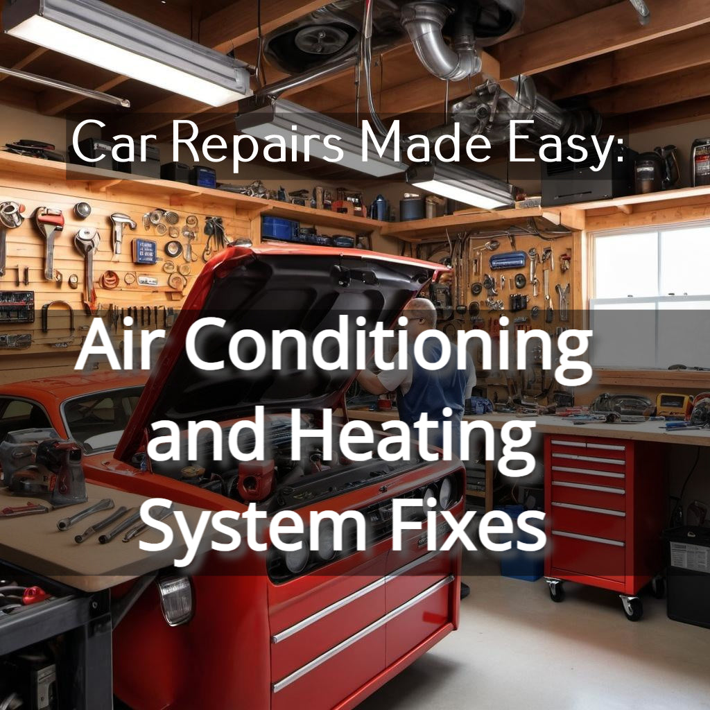 Car Repairs Made Easy: Air Conditioning and Heating System Fixes