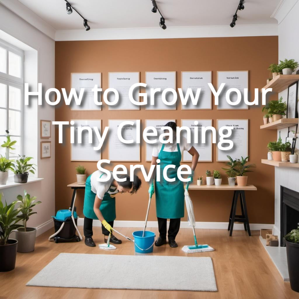 How to Grow Your Tiny Cleaning Service