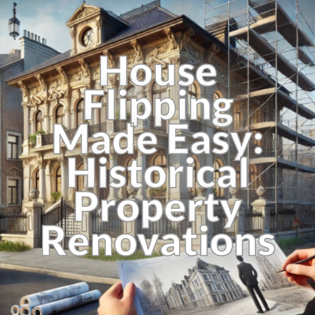 House Flipping Made Easy: Historical Property Renovations