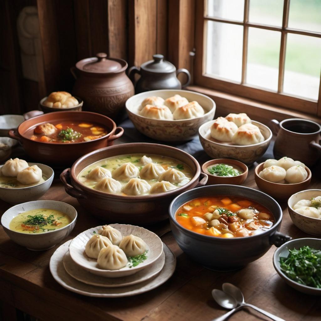 Russian Comfort Bowls: Soups, Dumplings, and More