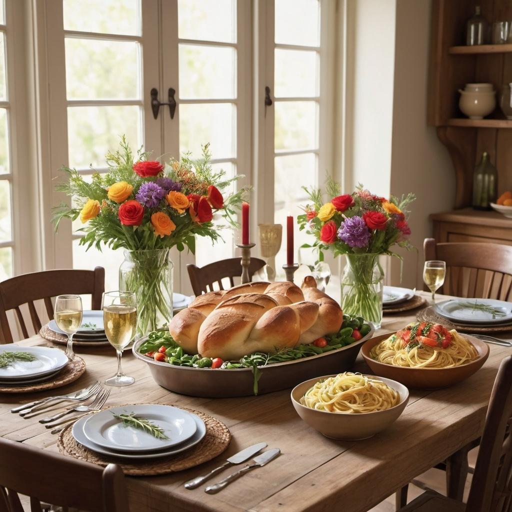 The Italian Dinner Table: Recipes for Family Gatherings
