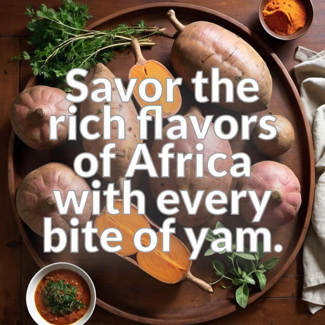 Cooking with Yams: African-Inspired Recipes
