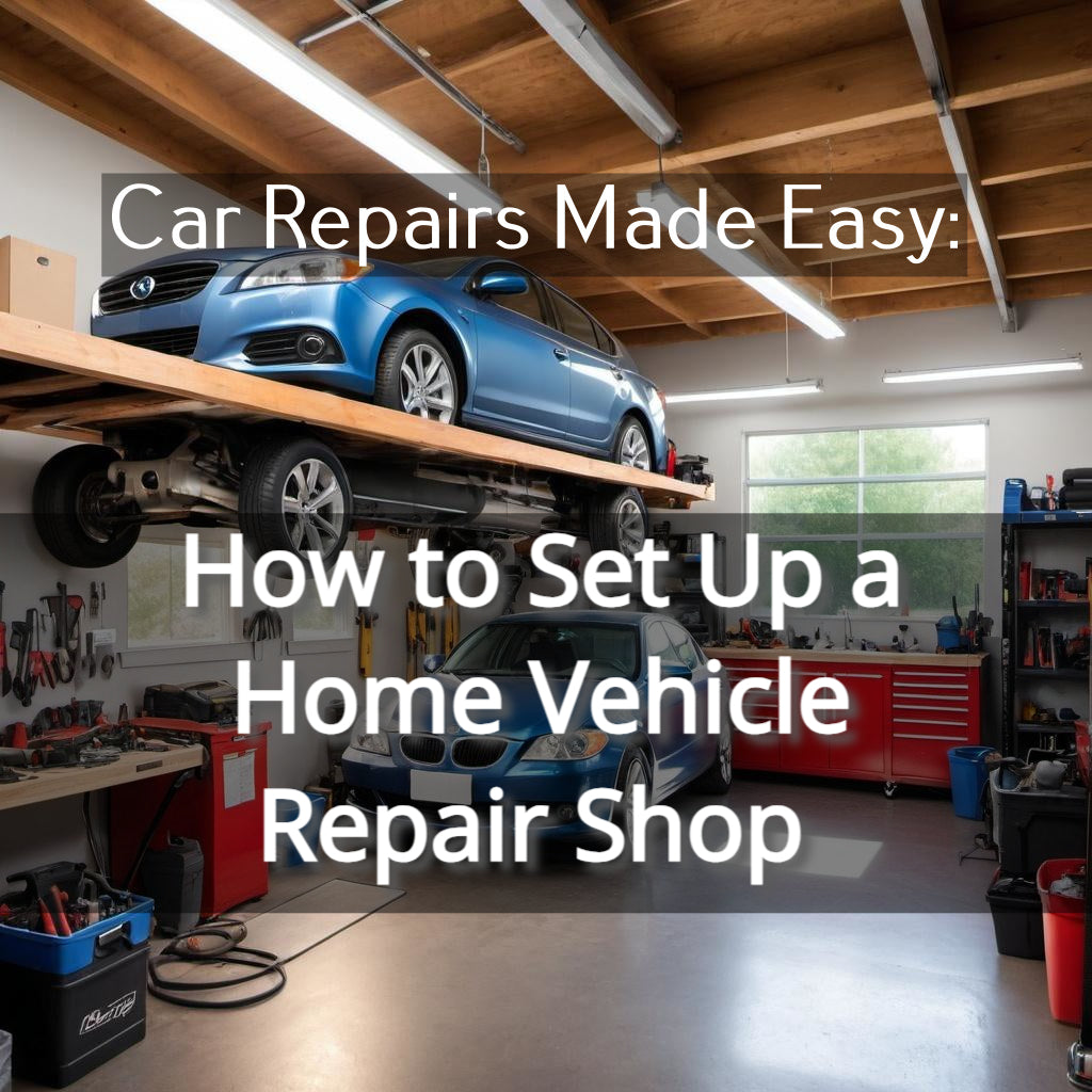 Car Repairs Made Easy: How to Set Up a Home Vehicle Repair Shop