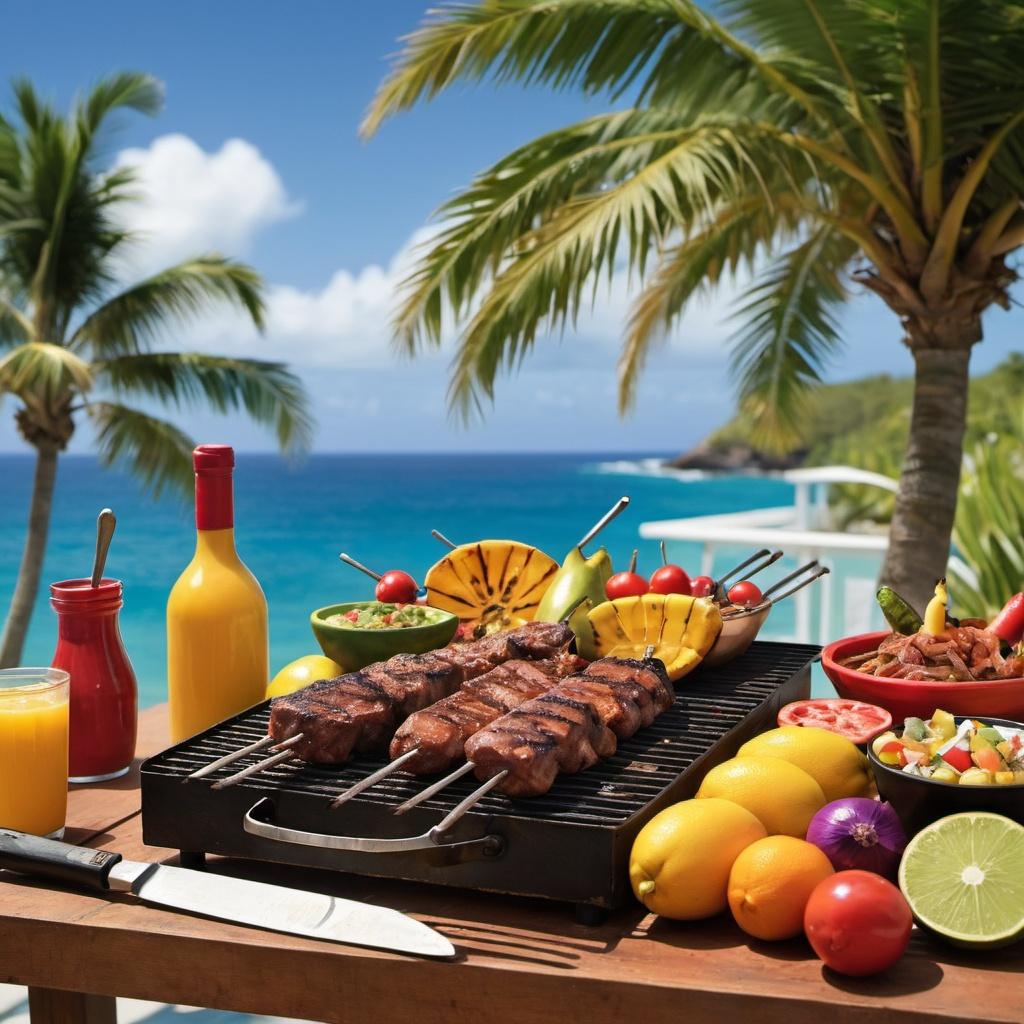 The Puerto Rican BBQ Cookbook: Grilled Favorites with a Tropical Flair