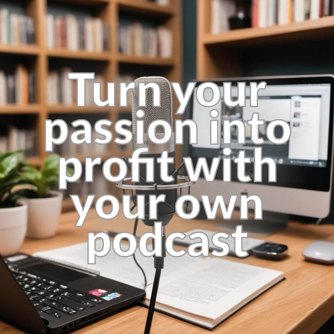 Create and Monetize Your Own Podcast - A Step-by-Step Guide to Earning from Your Passion