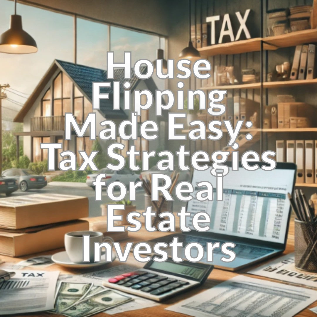 House Flipping Made Easy: Tax Strategies for Real Estate Investors
