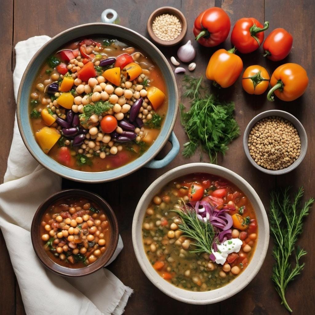 Greek Comfort Bowls: Soups, Stews, and More