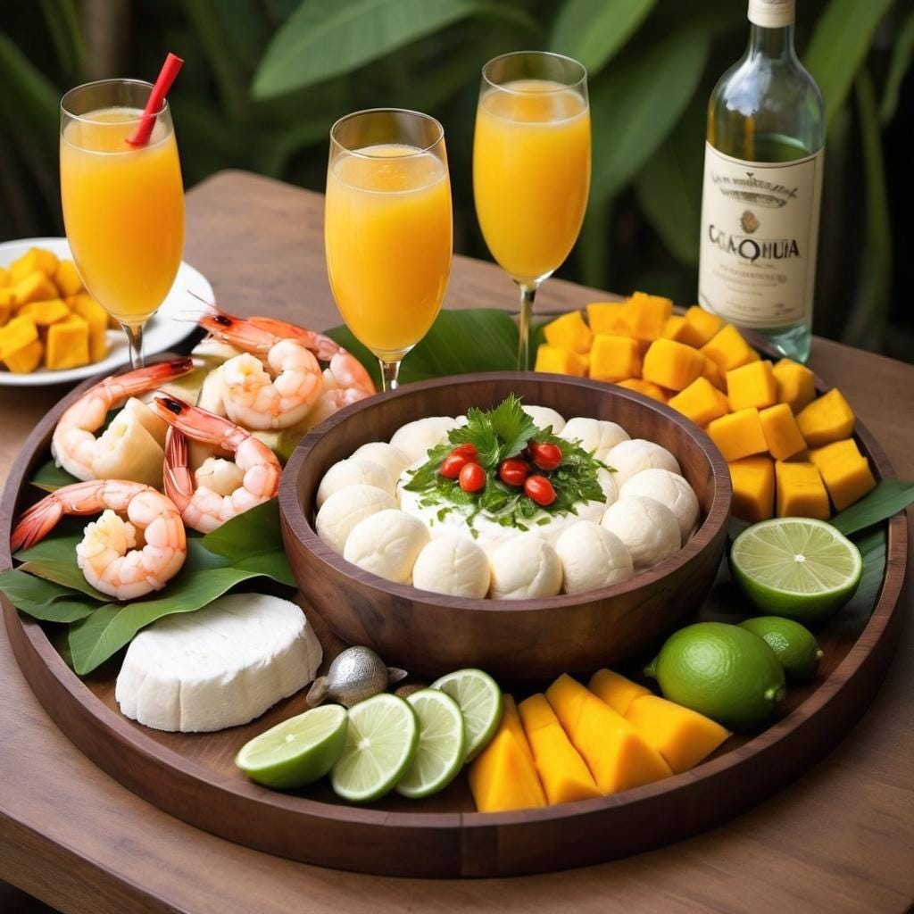 Tropical Delights: Brazilian Cocktails and Appetizers