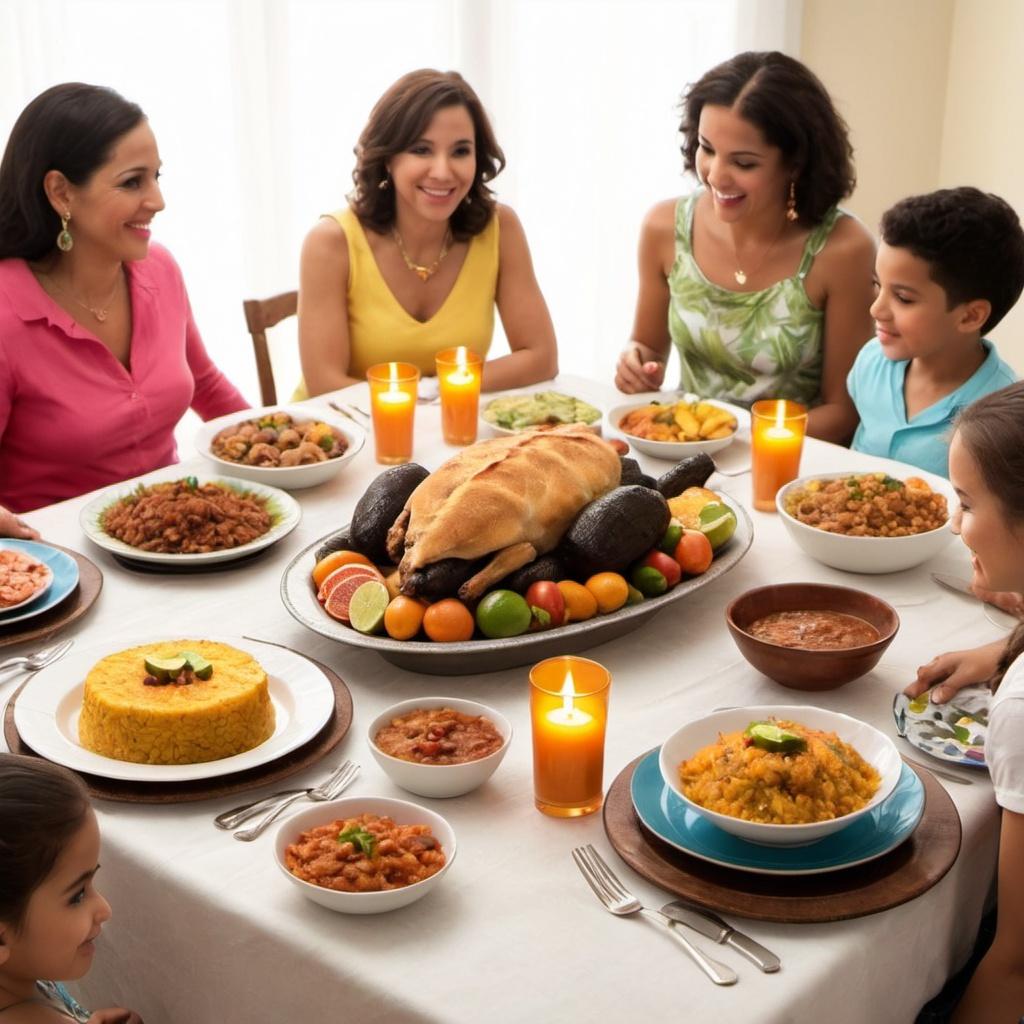 The Puerto Rican Dinner Table: Recipes for Family Gatherings