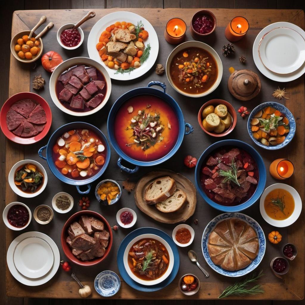 The Rustic Russian Table: Hearty Recipes for Every Season