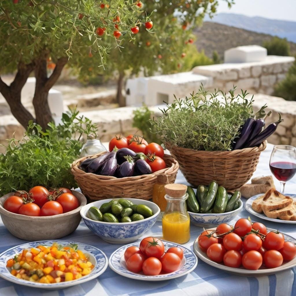 From the Greek Garden: Fresh and Seasonal Recipes