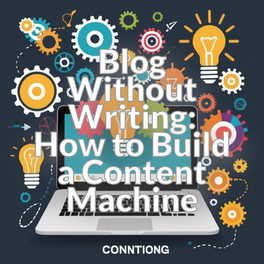 Blog Without Writing: How to Build a Content Machine