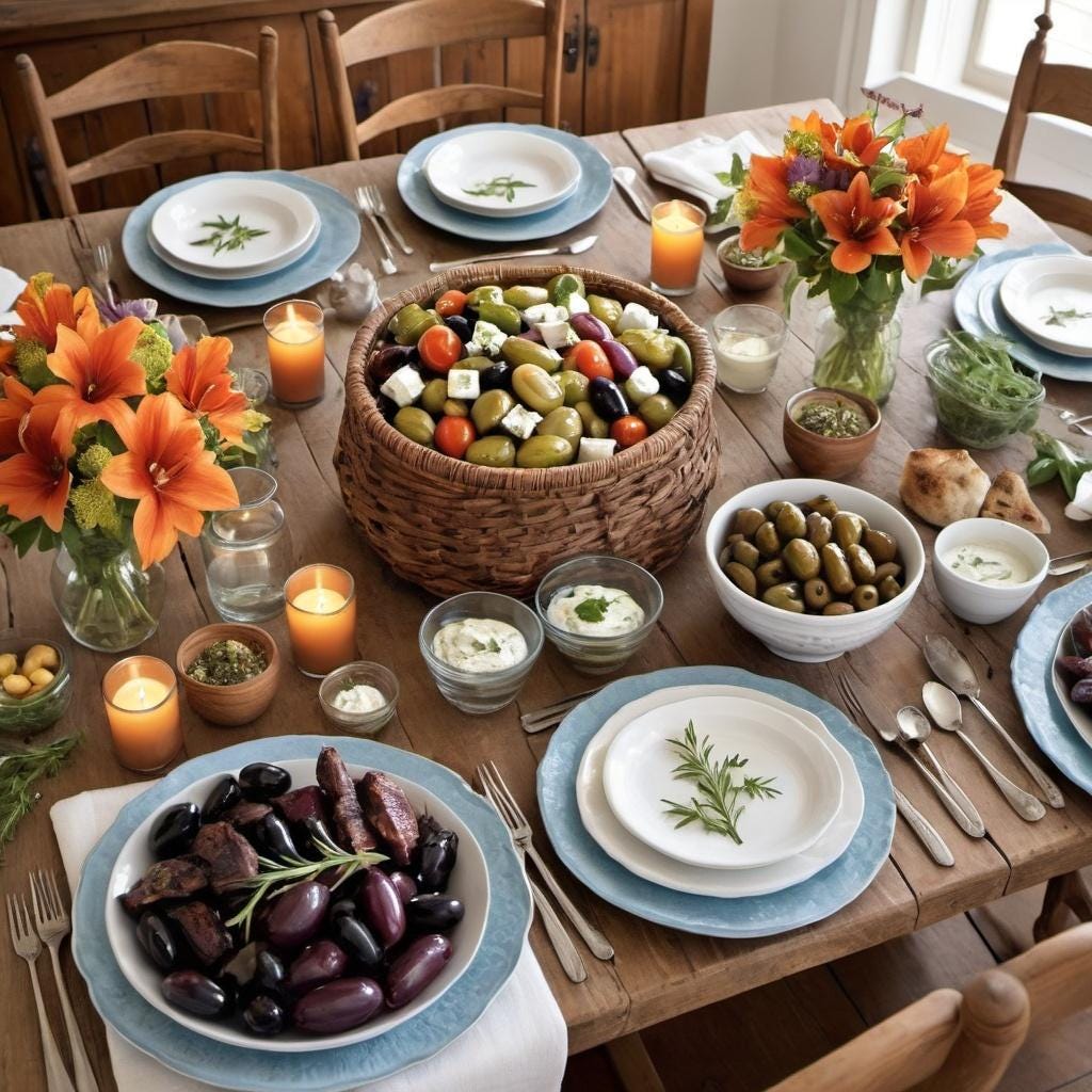 The Rustic Greek Table: Hearty Recipes for Every Season