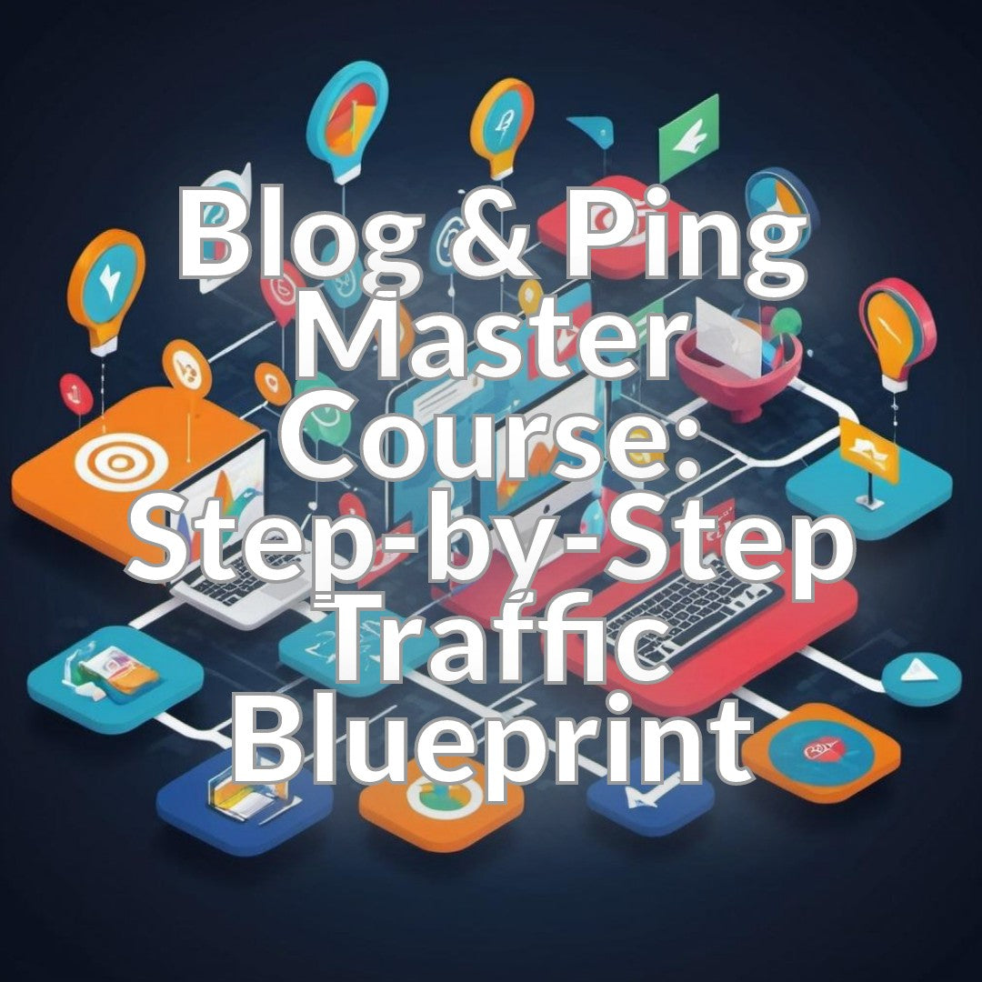 Blog & Ping Master Course: Step-by-Step Traffic Blueprint
