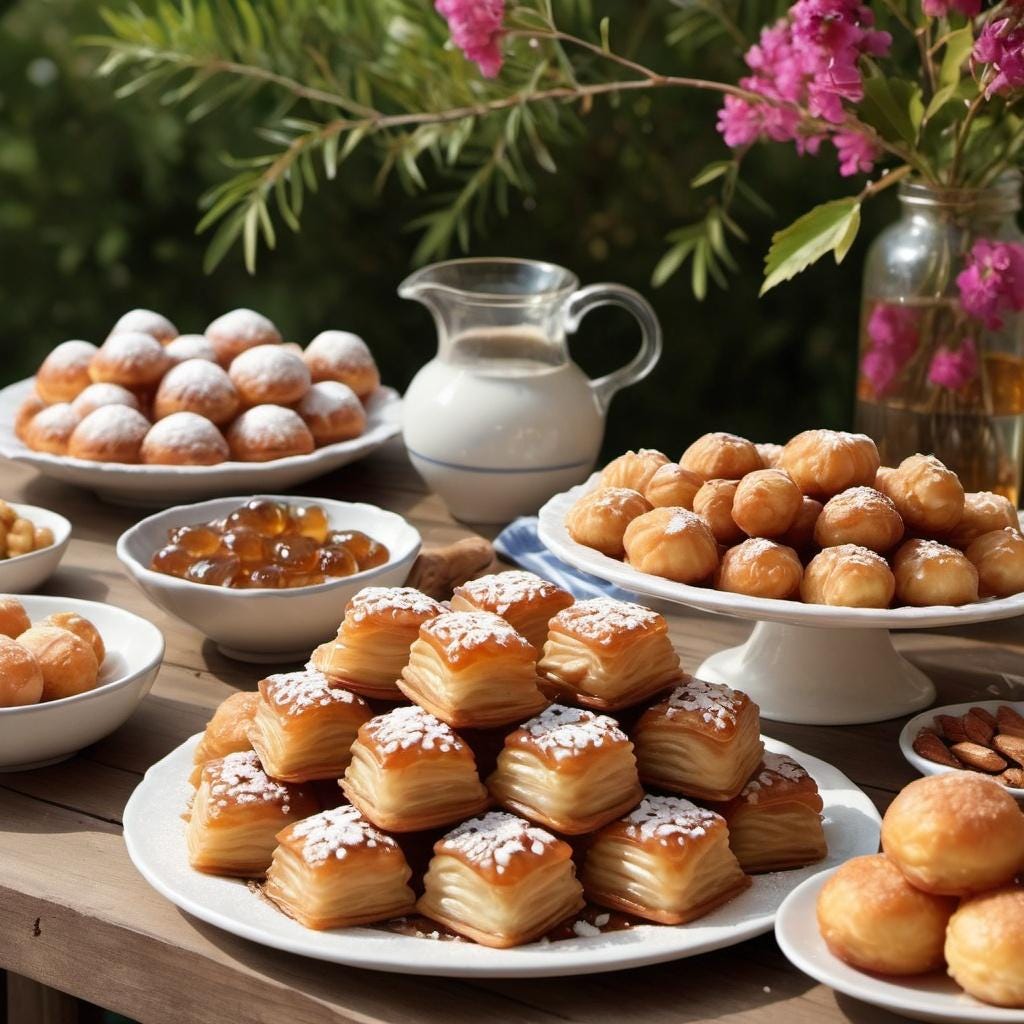 The Sweet Side of Greece: Galaktoboureko, Loukoumades, and More