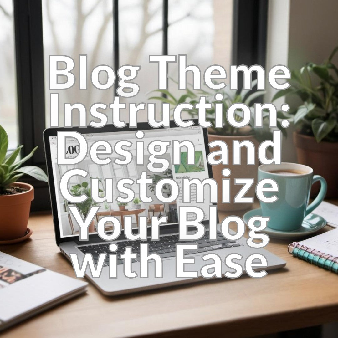 Blog Theme Instruction: Design and Customize Your Blog with Ease