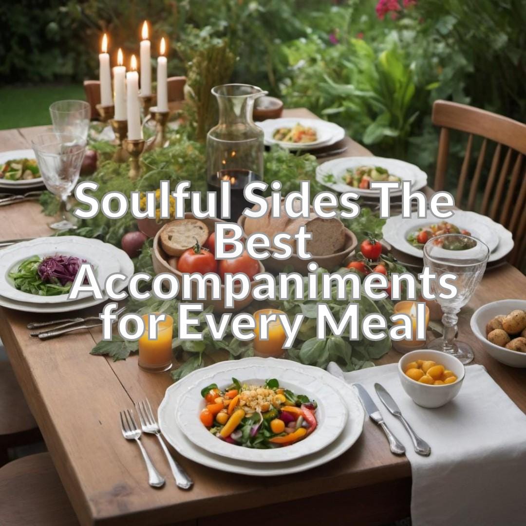 Soulful Sides Delicious Accompaniments for Every Meal