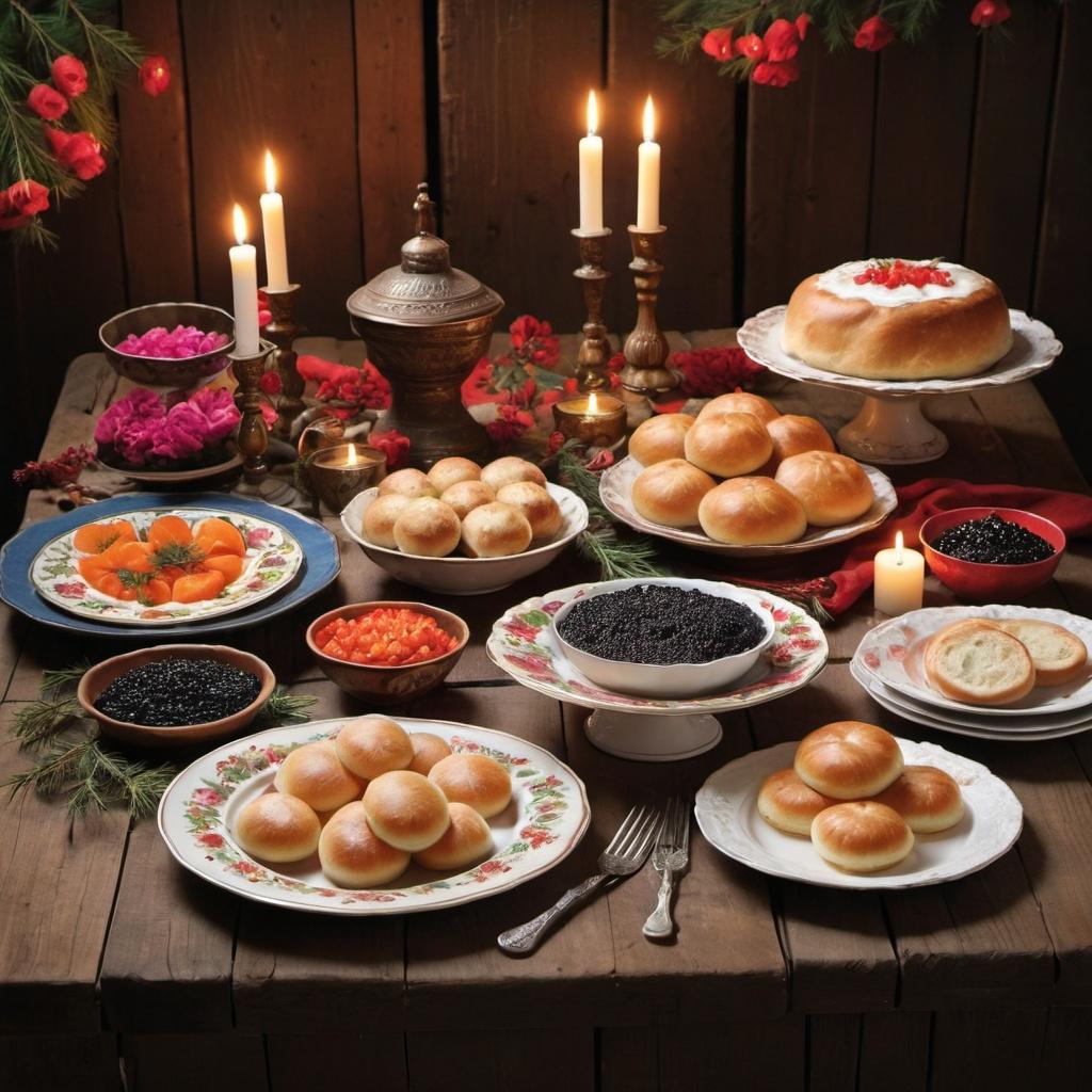 Russian Holiday Feasts: Recipes for Celebrations and Gatherings