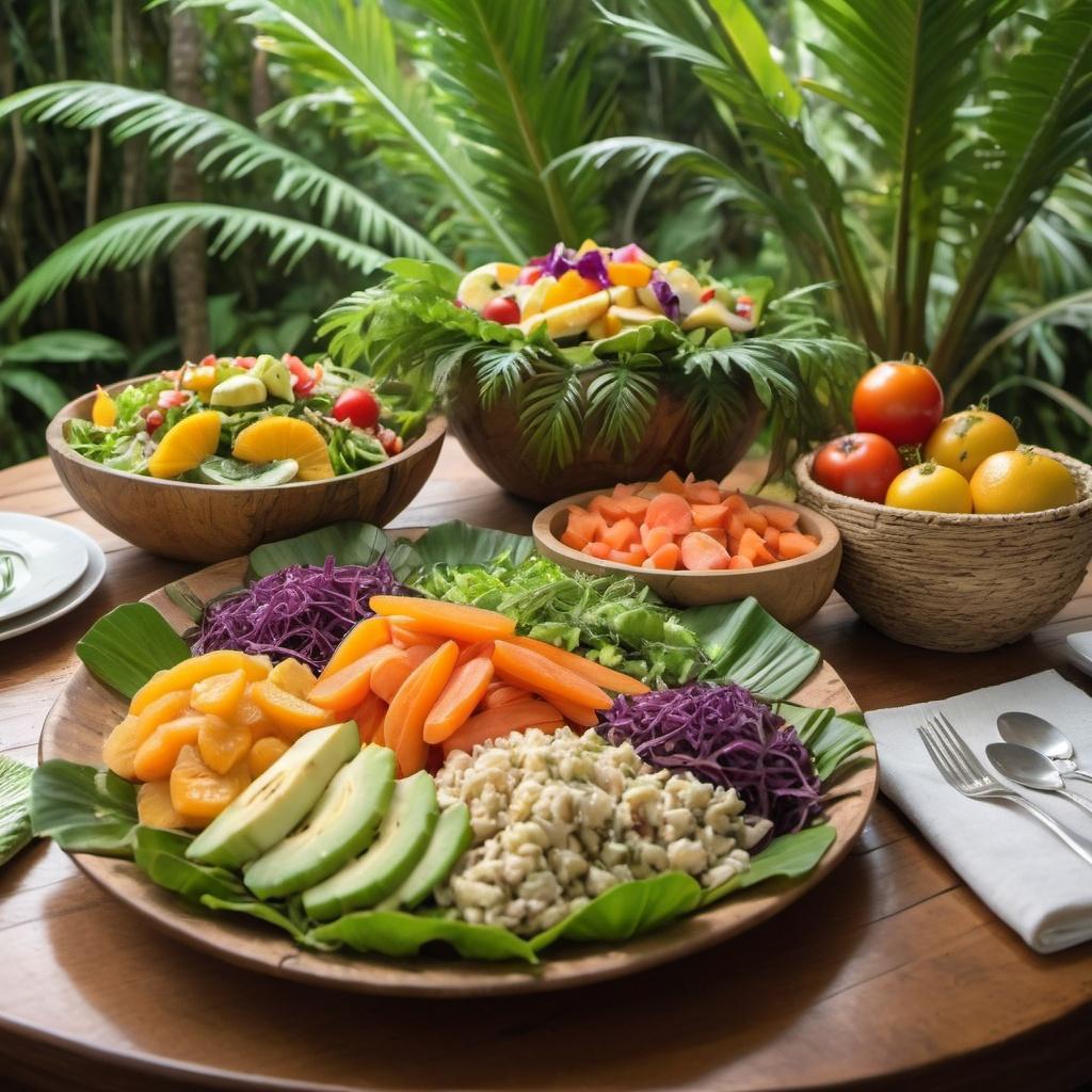 Rustic Jamaican Salads: Fresh, Tropical, and Vibrant