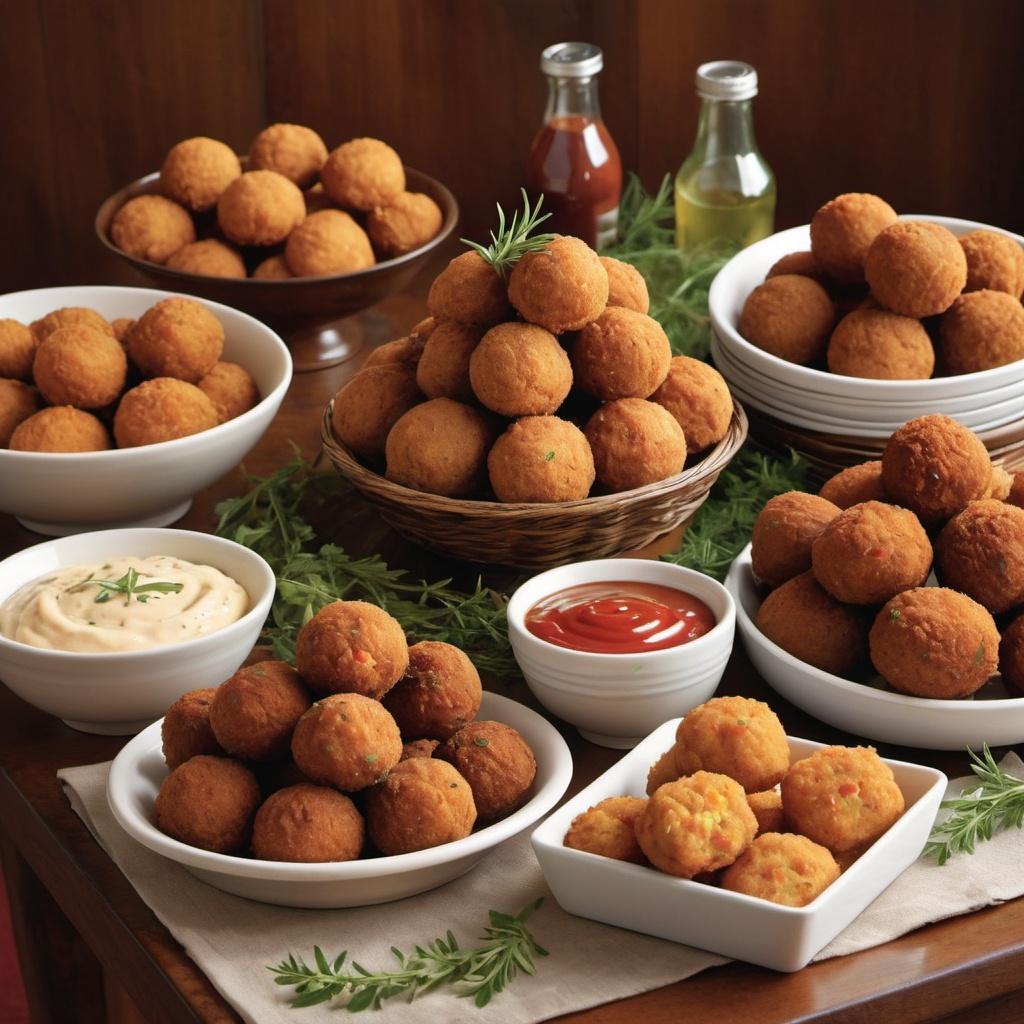 Creole Snacks & Starters: Boudin Balls, Hush Puppies, and Beyond
