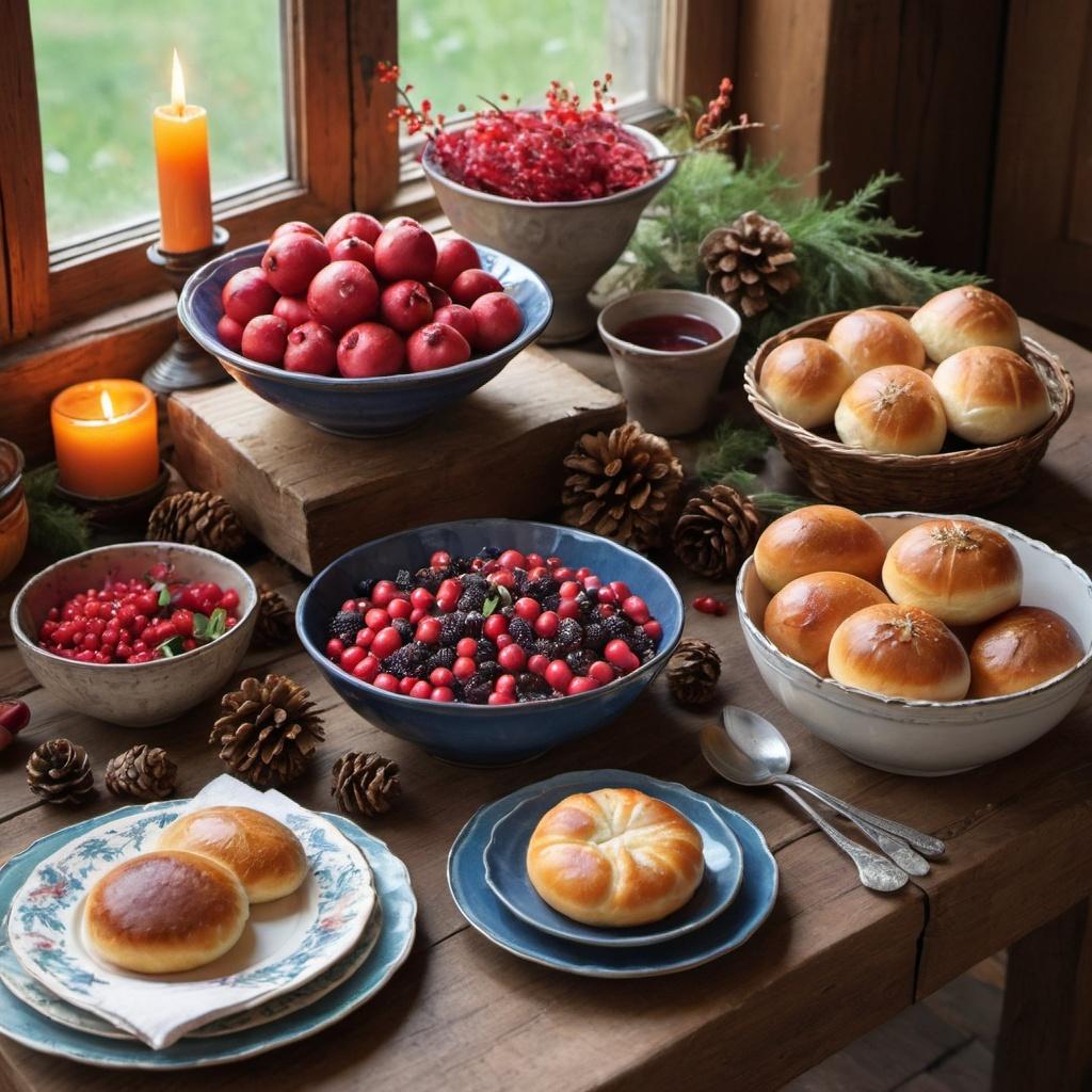 The Rustic Russian Table: Hearty Recipes for Every Season
