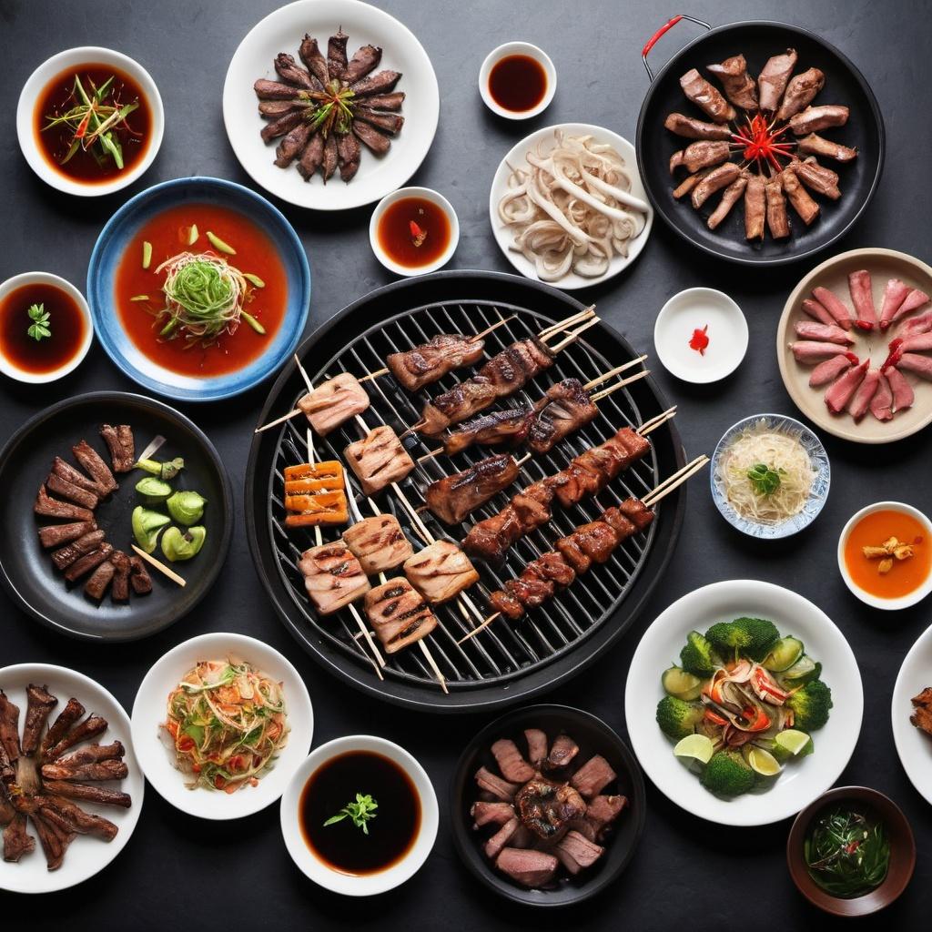 The Chinese BBQ Cookbook: Grilled and Roasted Favorites