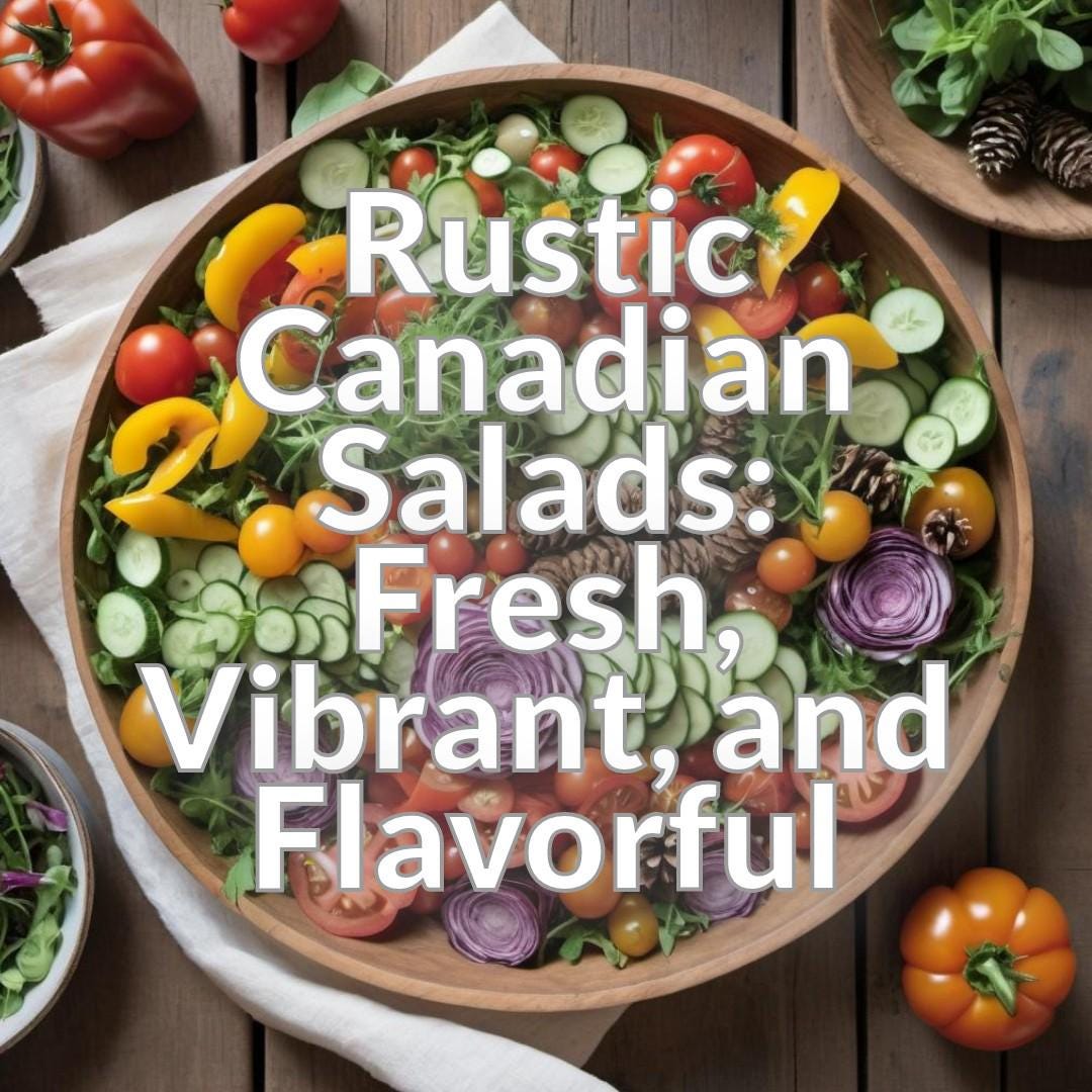Rustic Canadian Salads: Fresh, Vibrant, and Flavorful
