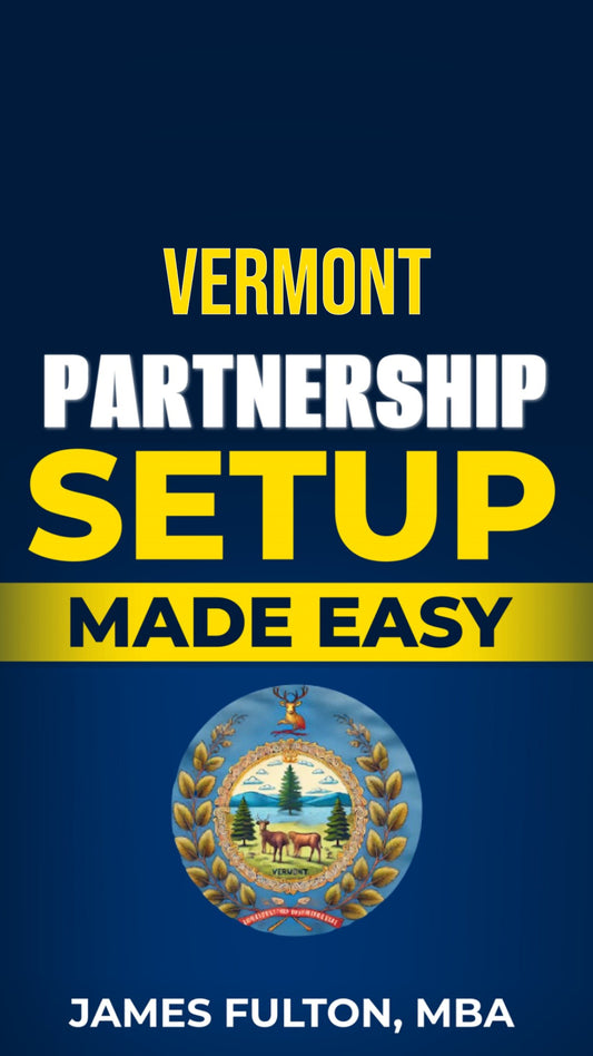 Vermont Partnership Setup Made Easy