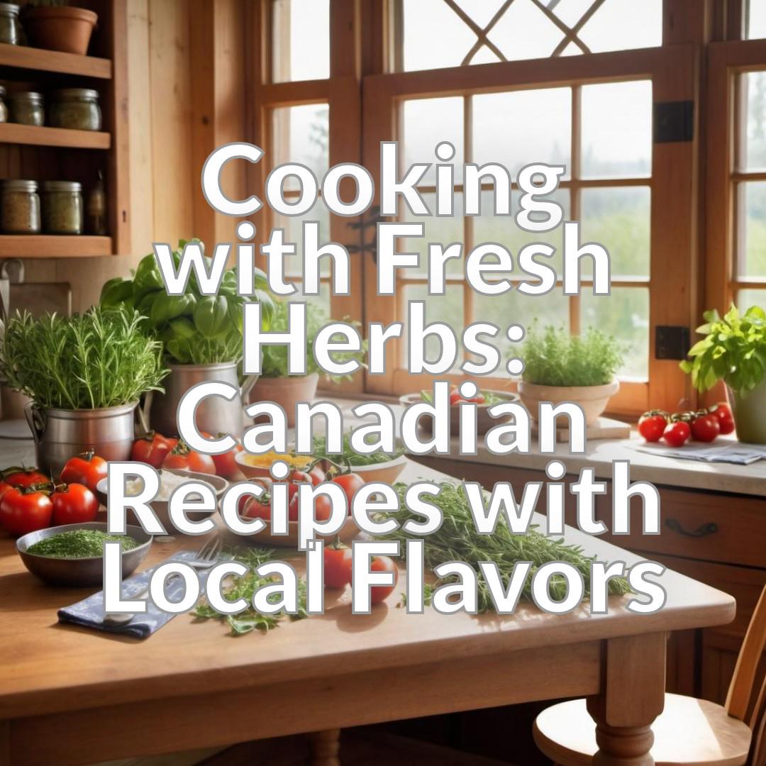 Cooking with Fresh Herbs: Canadian Recipes with Local Flavors