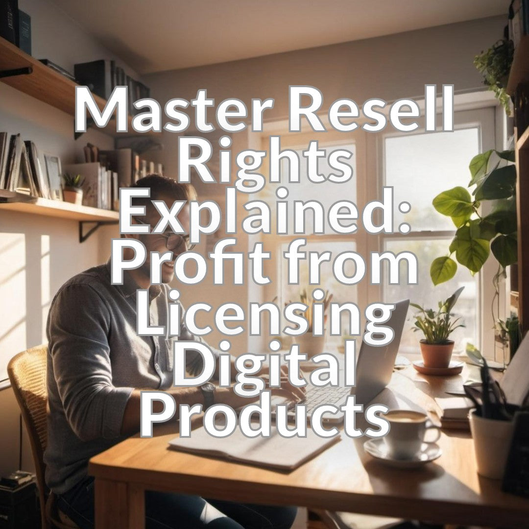 Master Resell Rights Explained: Profit from Licensing Digital Products