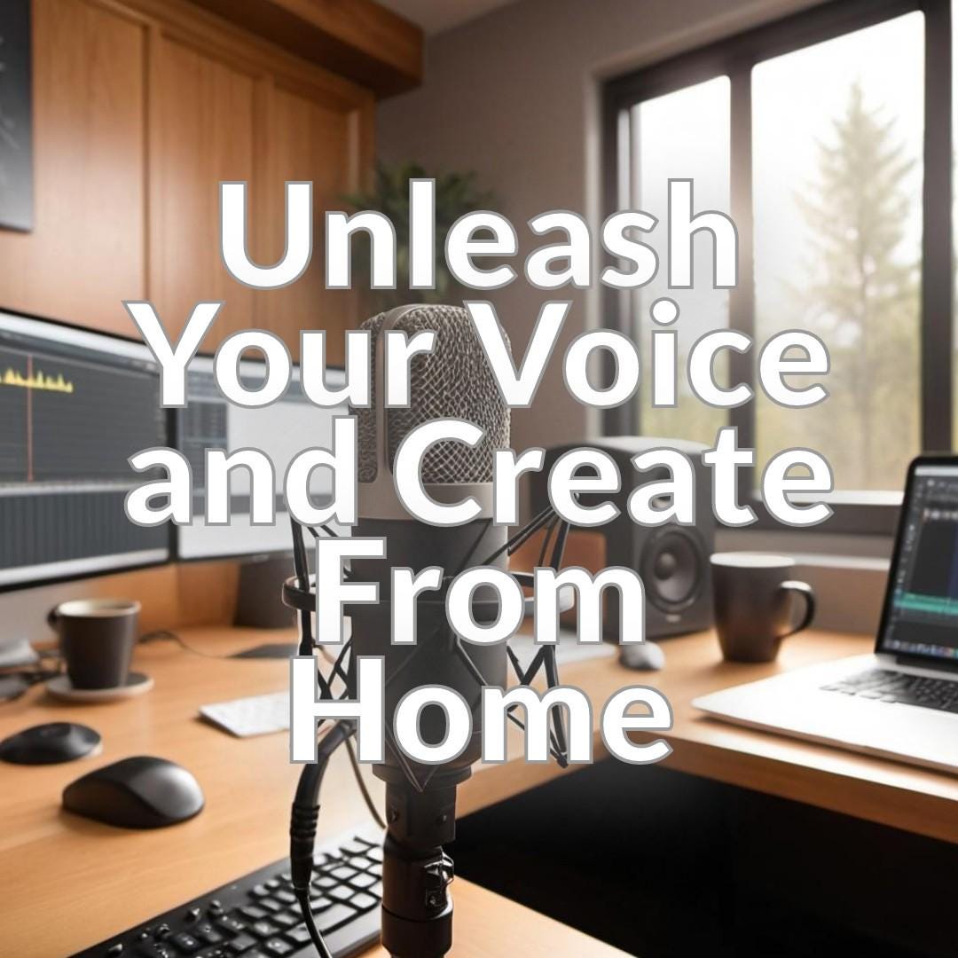 Voiceover Careers at Home - Unlocking Your Recording Studio Potential