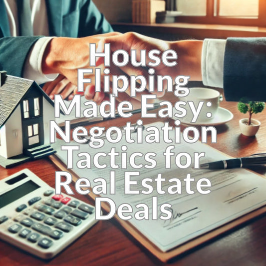 House Flipping Made Easy: Negotiation Tactics for Real Estate Deals