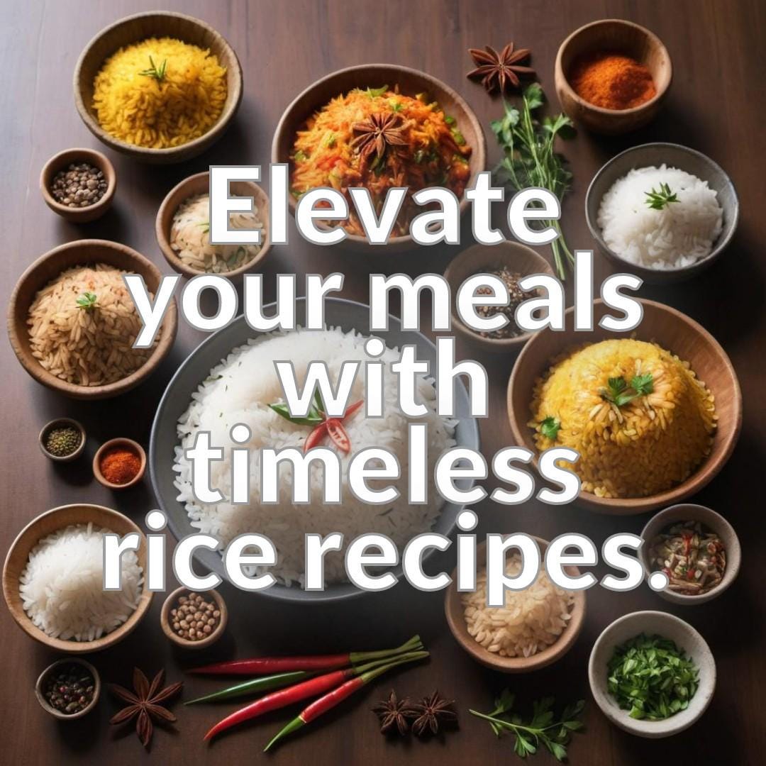 20 Classic Rice Dishes