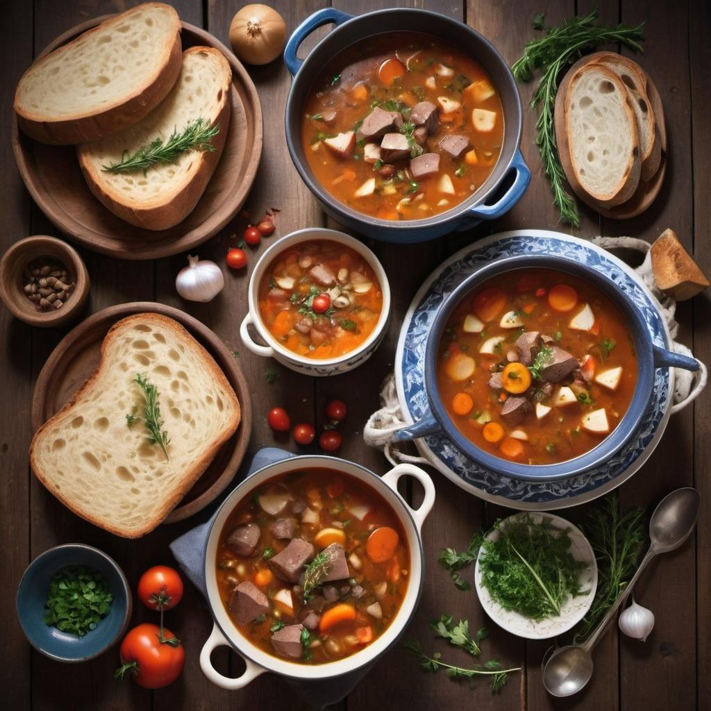 One-Pot Russian: Soups, Stews, and More