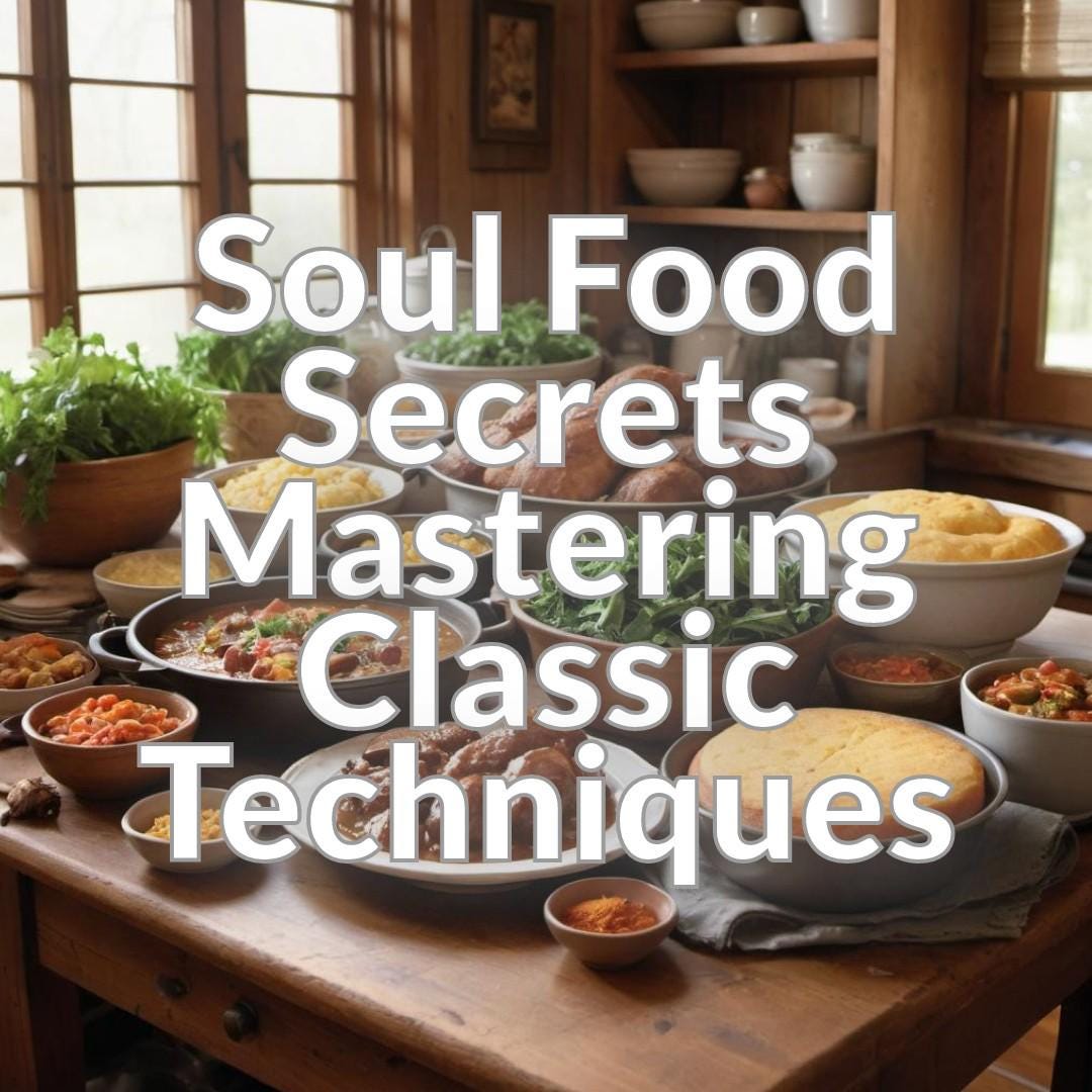Soul Food Secrets Master Classic Techniques for Authentic Dishes