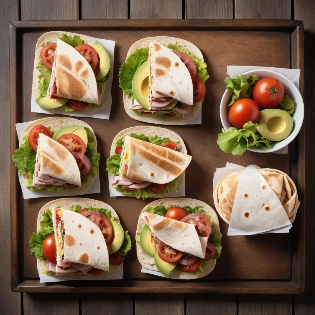 20 Classic Sandwiches and Wraps