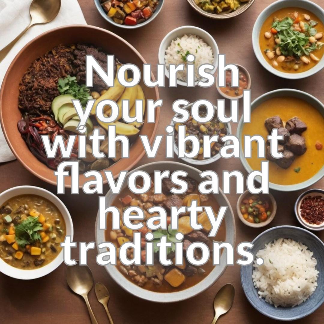 West African Comfort Bowls: Stews, Soups, and Sides