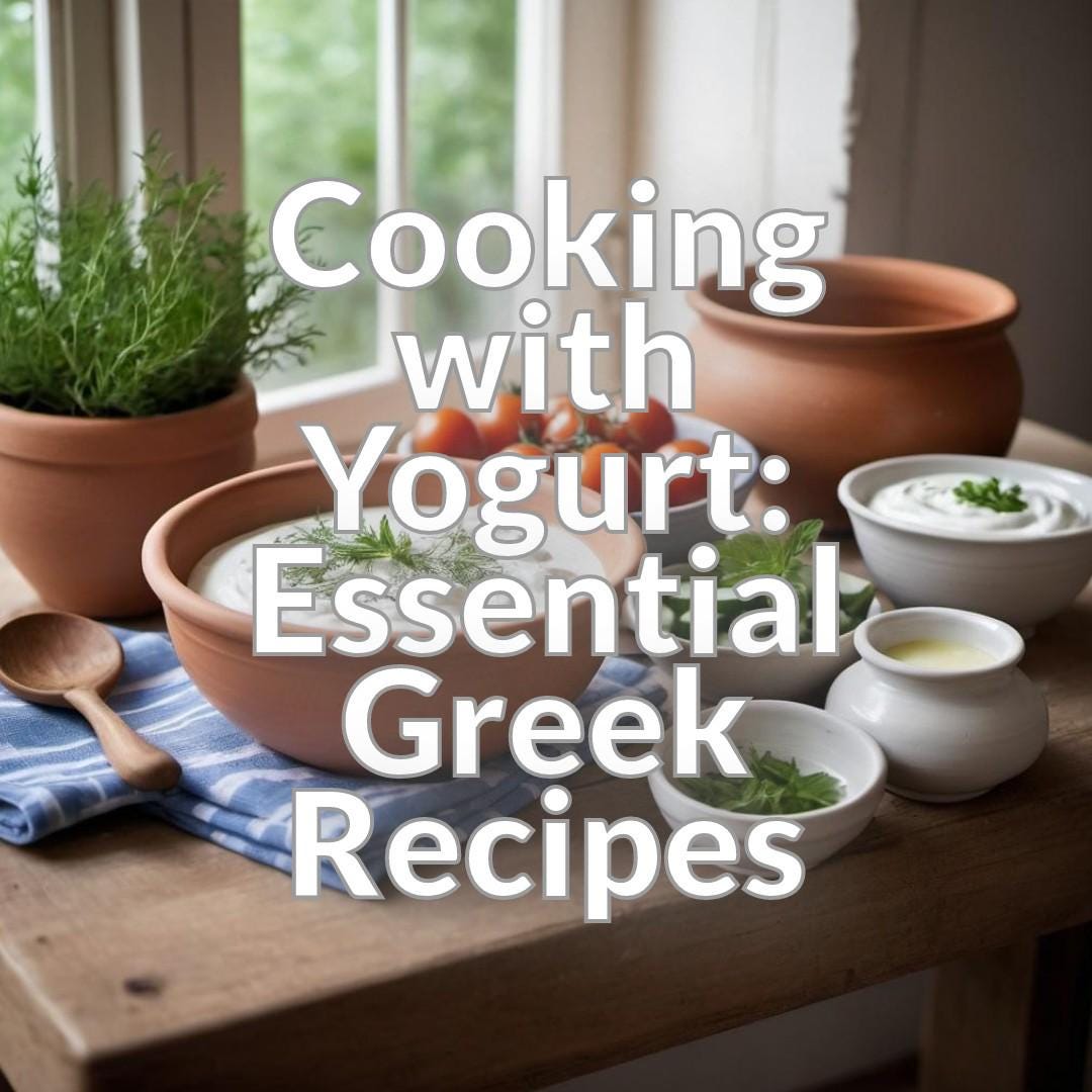 Cooking with Yogurt: Essential Greek Recipes