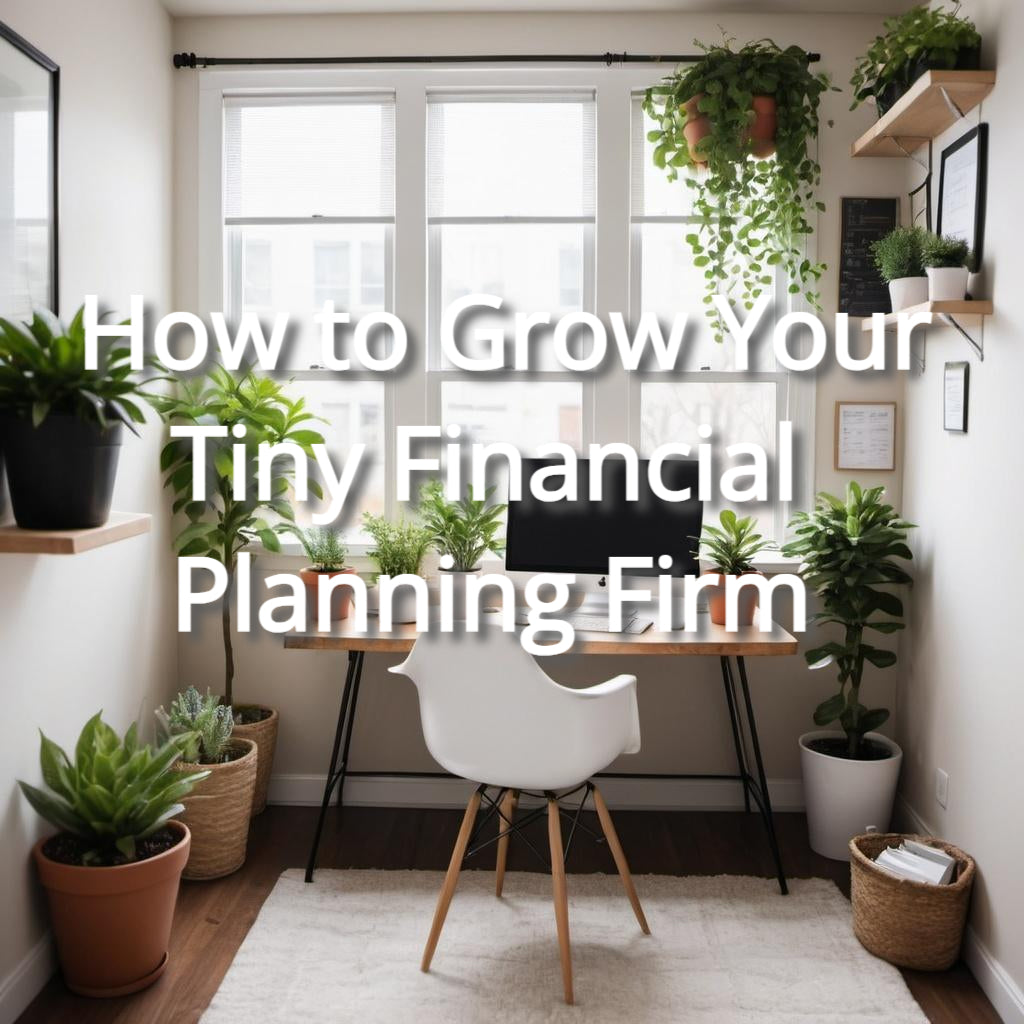 How to Grow Your Tiny Financial Planning Firm
