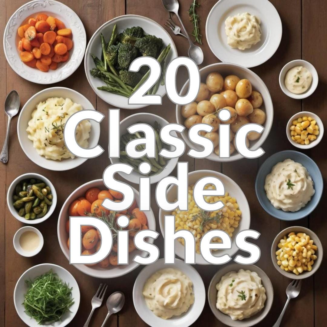 20 Classic Side Dishes