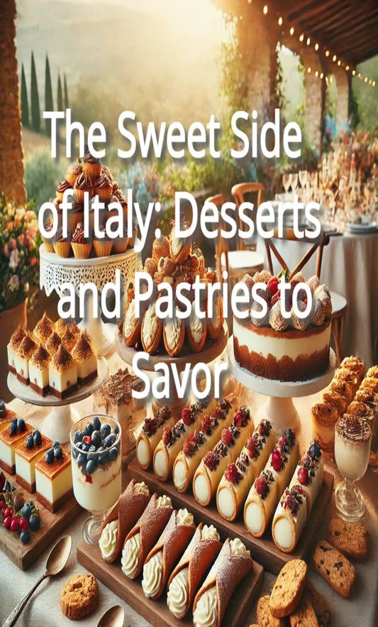 The Sweet Side of Italy: Desserts and Pastries to Savor