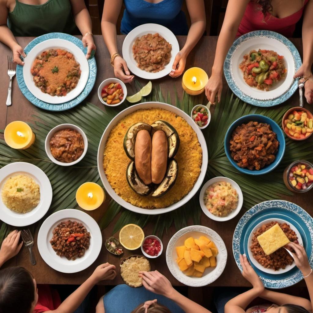 The Puerto Rican Dinner Table: Recipes for Family Gatherings