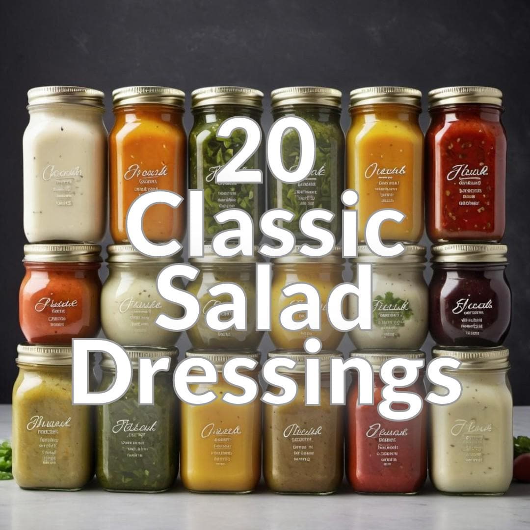 20 Classic Salad Dressings