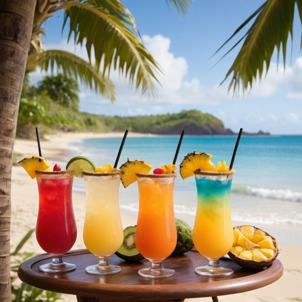 Tropical Delights: Puerto Rican Cocktails and Drinks