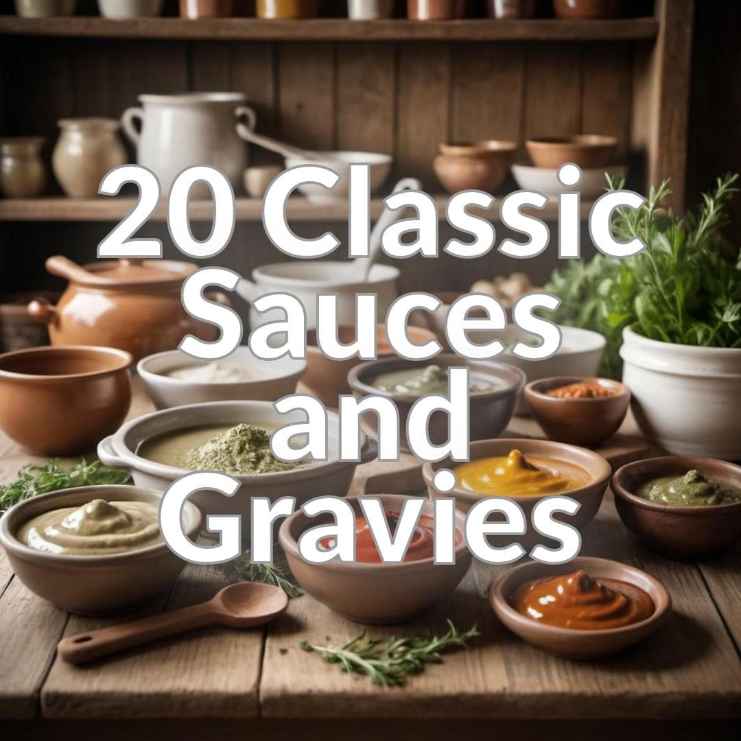 20 Classic Sauces and Gravies