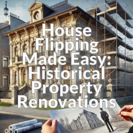 House Flipping Made Easy: Historical Property Renovations