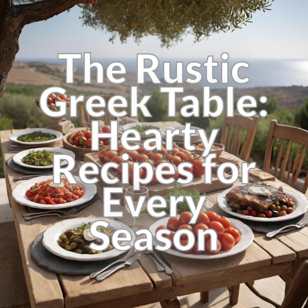 The Rustic Greek Table: Hearty Recipes for Every Season
