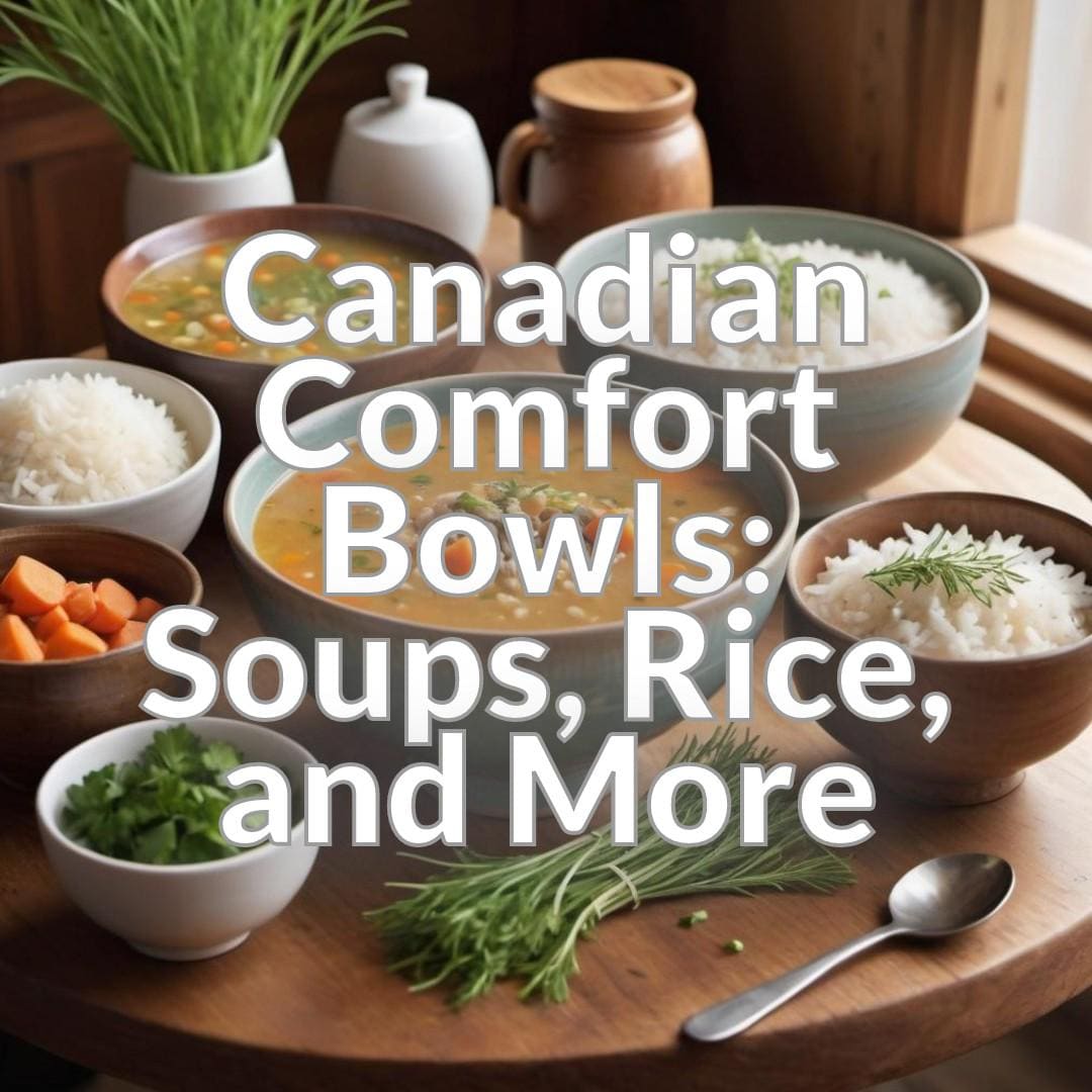 Canadian Comfort Bowls: Soups, Rice, and More
