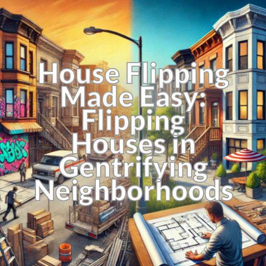 House Flipping Made Easy: Flipping Houses in Gentrifying Neighborhoods